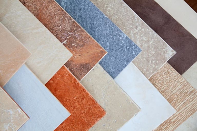 Various Ceramic Tiles Samples