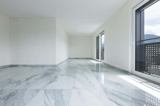Empty Room With Porcelain Tile Flooring