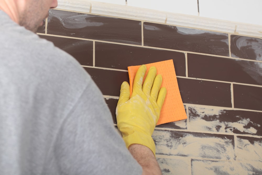 Removing A Stain In Wall Tiles