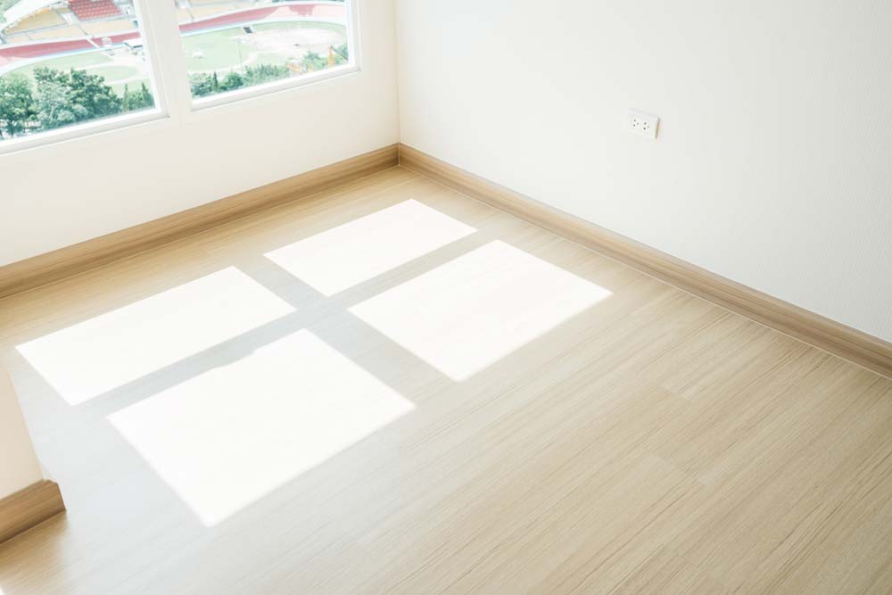 Wood Flooring With Direct Sunlight