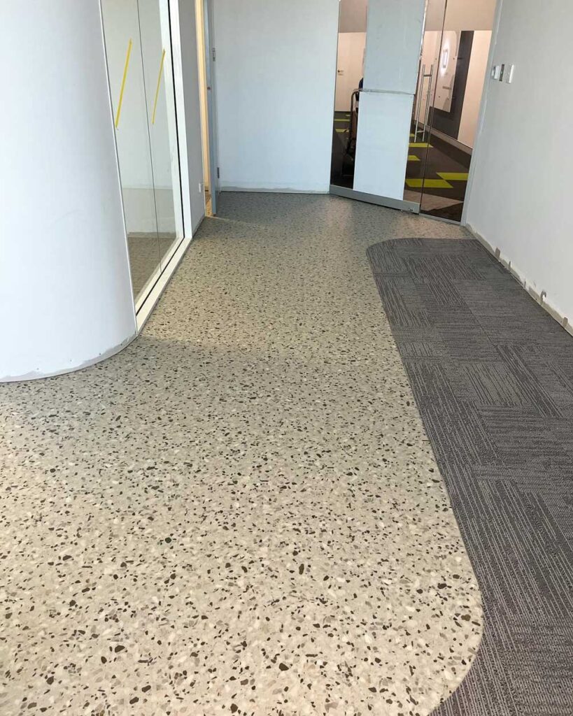 A Hallway With High-quality Tiles