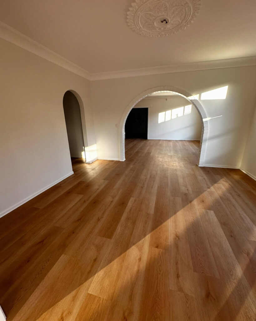 A Spotted Gum​ Hardwood Flooring
