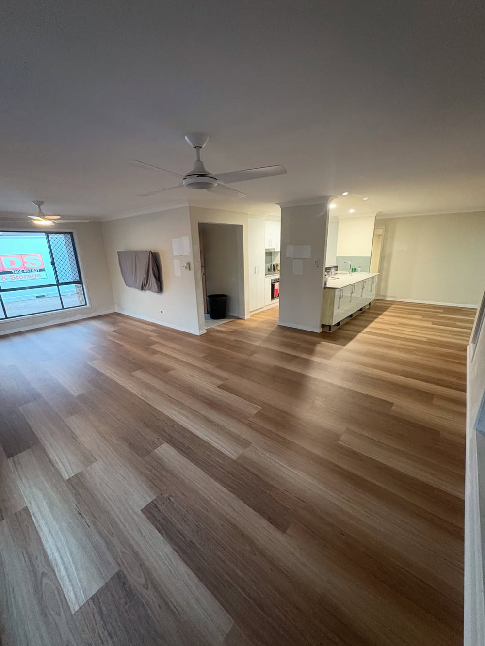Timber Flooring on An Empty Room