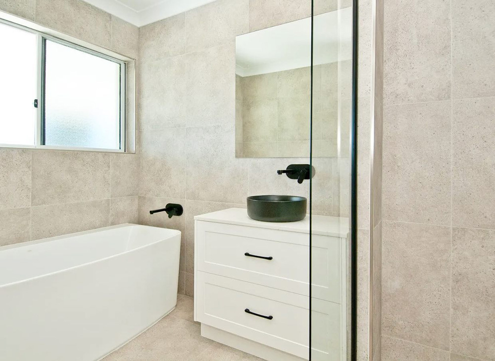 Bathroom With Ceramic Tiles