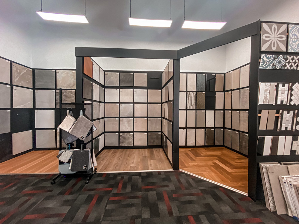 Different Types of Tiles Displayed