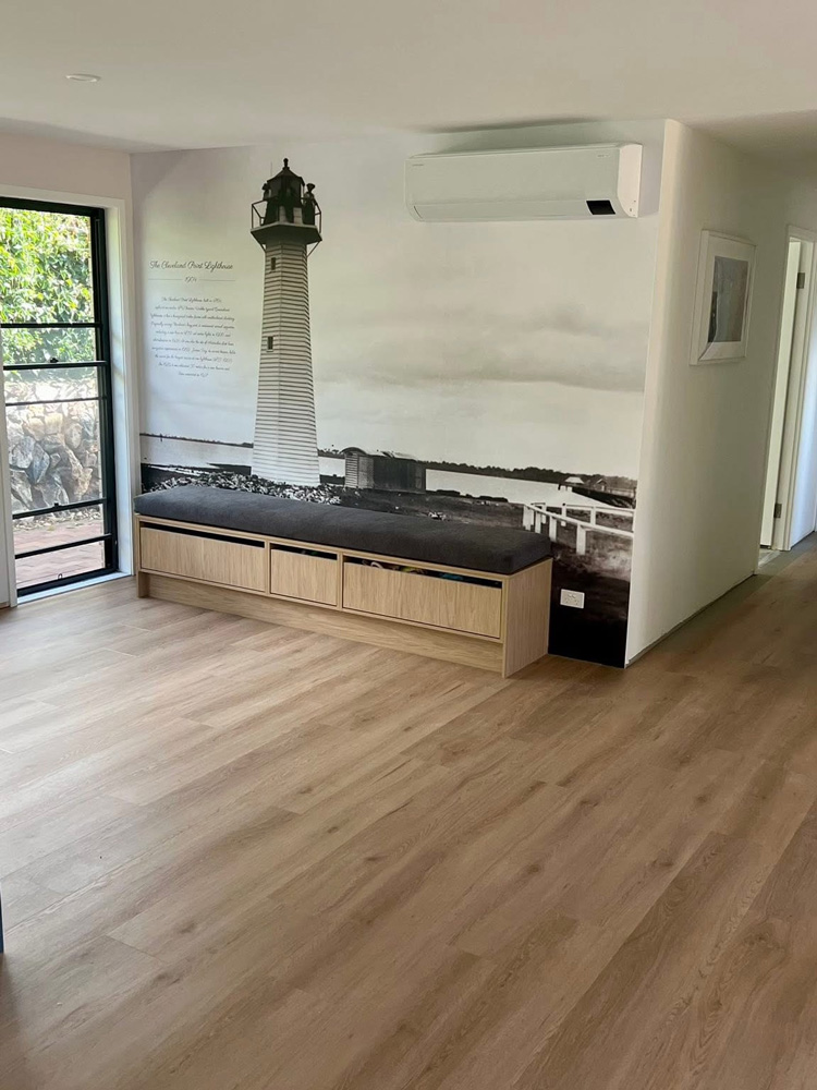 Installed Timber Flooring in A Room