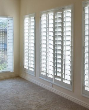 A White High Quality Shutters